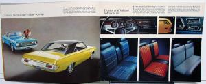 1971 Plymouth Duster 340 Valiant Sedan Scamp CANADIAN Sales Brochure ORIGINAL