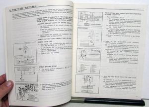 1984 Toyota Corolla FF Shop Repair Electrical Wiring Diagram Manual Original