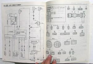 1984 Toyota Corolla FF Shop Repair Electrical Wiring Diagram Manual Original