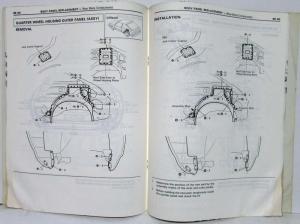 1985 Toyota Celica Service Shop Repair Manual for Collision Damage