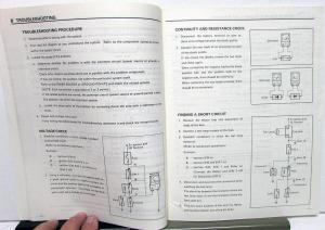 1983 Toyota Starlet Service Shop Repair Electrical Wiring Diagram Manual