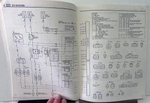 1983 Toyota Starlet Service Shop Repair Electrical Wiring Diagram Manual