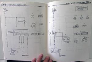 1983 Toyota Starlet Service Shop Repair Electrical Wiring Diagram Manual