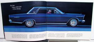 1965 Ford Galaxie Custom 500 Wagon Color Sales Brochure Original Rev 2 65