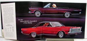 1965 Ford Galaxie Custom 500 Wagon Color Sales Brochure Original Rev 2 65