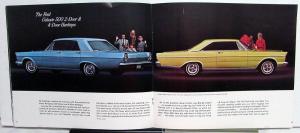 1965 Ford Galaxie Custom 500 Wagon Color Sales Brochure Original Rev 2 65