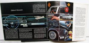 1965 Ford Galaxie Custom 500 Wagon Color Sales Brochure Original Rev 2 65