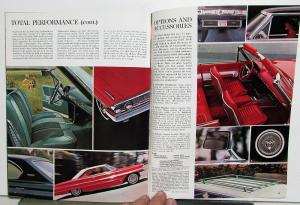 1964 Ford Galaxie Custom Wagon Performance Cars Sales Brochure Original Revised