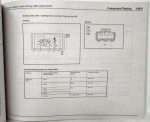 2016 Ford Fusion Energi & Lincoln MKZ Hybrid Electrical Wiring Diagrams Manual