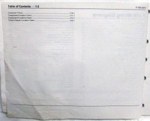 2013 Ford F-150 Pickup Electrical Wiring Diagrams Manual