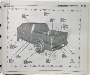 2013 Ford F-150 Pickup Electrical Wiring Diagrams Manual