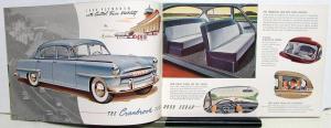 1953 Plymouth Cranbrook Cambridge Dealer Sales Brochure ORIGINAL