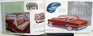 1953 Plymouth Cranbrook Cambridge Dealer Sales Brochure ORIGINAL