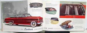 1953 Plymouth Cranbrook Cambridge Dealer Sales Brochure ORIGINAL