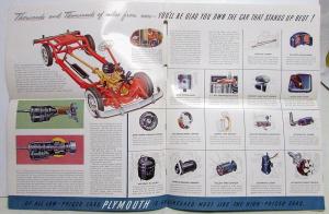 1953 Plymouth Cranbrook Cambridge Dealer Sales Brochure ORIGINAL