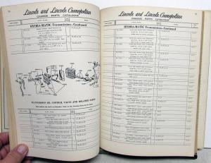 1949-1950 Lincoln Dealer Chassis Parts Book Catalog List Cosmopolitan Original