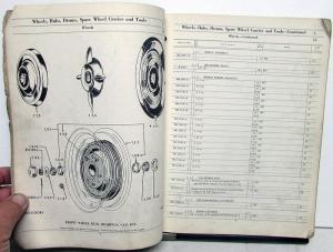 1956 Mercury Chassis Parts Catalog Book Final Edition Monterey Montclair Custom