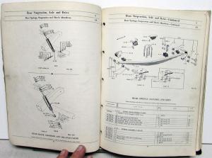 1956 Mercury Chassis Parts Catalog Book Final Edition Monterey Montclair Custom