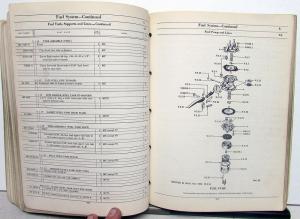 1956 Mercury Chassis Parts Catalog Book Final Edition Monterey Montclair Custom