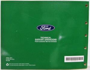 2012 Ford Focus Electrical Wiring Diagrams Manual