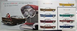 1957 Plymouth Belvedere Savoy Plaza Suburban Color Brochure Torsion Aire Ride