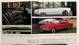 1964 Plymouth Valiant Signet V-200 V-100 Wagon Color Sales Brochure Original