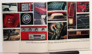 1964 Plymouth Valiant Signet V-200 V-100 Wagon Color Sales Brochure Original