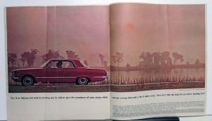 1964 Plymouth Valiant Signet V-200 V-100 Wagon Color Sales Brochure Original