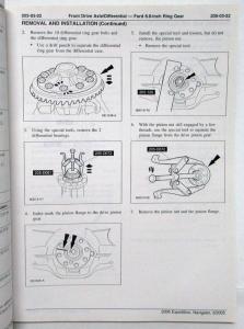 2006 Ford Expedition & Lincoln Navigator Service Shop Repair Manual Set Vol 1&2