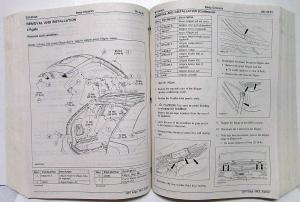 2007 Ford Edge & Lincoln MKX Service Shop Repair Manual Set Vol 1 & 2