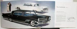 1958 Lincoln Continental Mark III Prestige Large Brochure Classic Elegance Rare