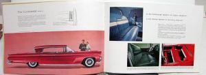 1958 Lincoln Continental Mark III Prestige Large Brochure Classic Elegance Rare