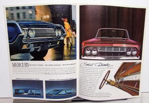 1964 Mercury & Comet Parklane Montery Montclair Wagons Sales Folder Original