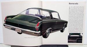 1966 Plymouth Barracuda and Formula S Original Dealer Sales Brochure Large