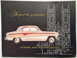 1956-1959 Austin A95 Westminster The Finest Line of Distinction Sales Brochure