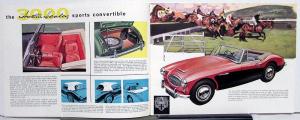 1964 Austin Healey 3000 Mk III Sports Convertible Sales Brochure