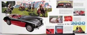 1964 Austin Healey 3000 Mk III Sports Convertible Sales Brochure