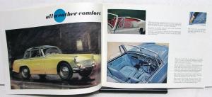 1964 New Austin Healey Sprite Mk III Sales Brochure