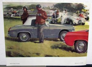 1964 New Austin Healey Sprite Mk III Sales Brochure