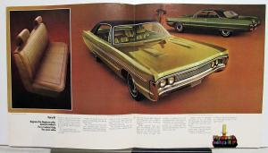 1970 Plymouth Fury I II III Sport GT Wagon Original Color Dealer Sales Brochure