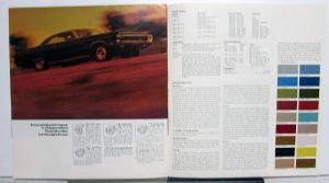 1970 Plymouth Fury I II III Sport GT Wagon Original Color Dealer Sales Brochure