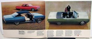 1968 Plymouth Road Runner GTX Cuda Fury Sales Brochure With Warranty Back Cover