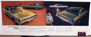 1970 Plymouth Makes It Brochure Road Runner GTX Cuda Duster Hemi 440+6 Original