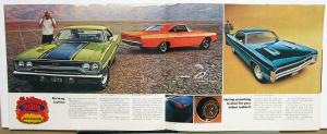 1970 Plymouth Makes It Brochure Road Runner GTX Cuda Duster Hemi 440+6 Original