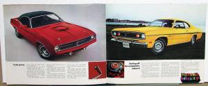 1970 Plymouth Makes It Brochure Road Runner GTX Cuda Duster Hemi 440+6 Original