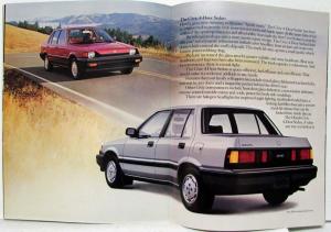 1984 Honda Civic Sales Brochure