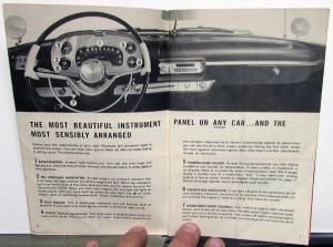 1957 Plymouth Plaza Suburban Savoy Belvedere Fury ORIGINAL Owners Manual