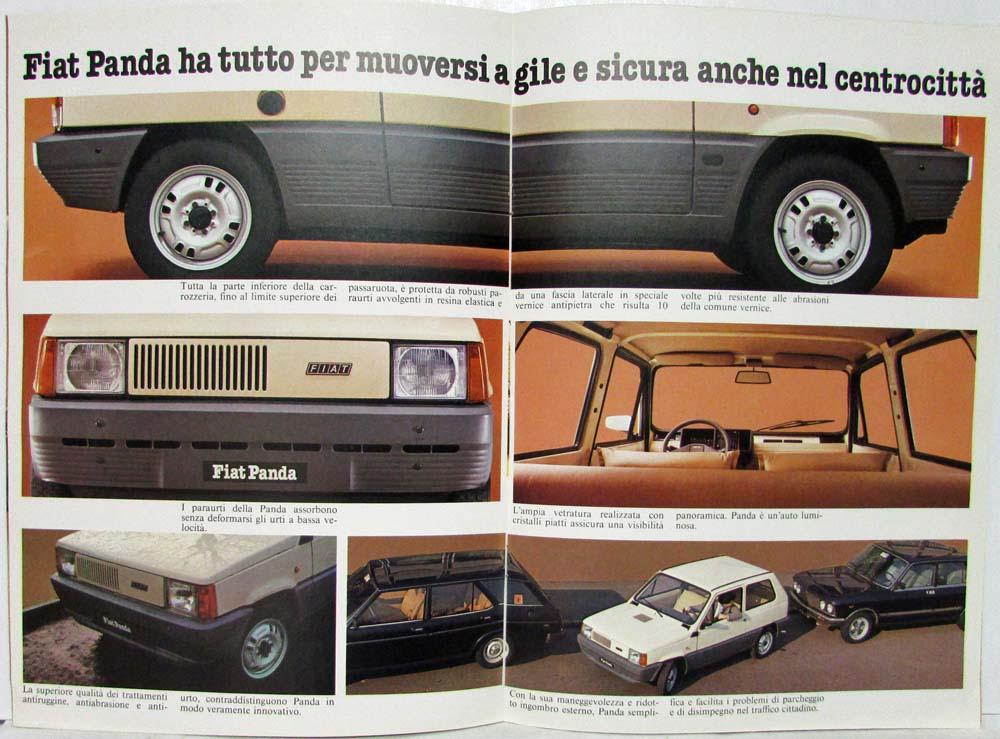 Fiat Panda 30 1980 White Brumm R387-04 - Miniatures Autos Motos