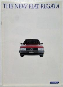 1985-1990 Fiat Regata Sales Brochure - Australian Market