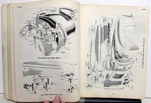 1949 Oldsmobile Chassis Parts List Book Futuramic 76 88 98 Coupe Sedan Wagon